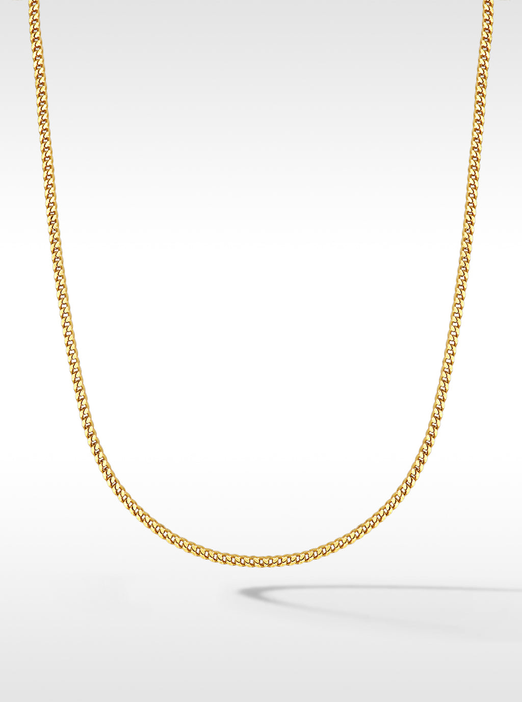 franco style gold tone necklace for men