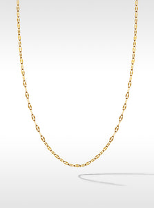 minimalist necklace for women in dainty style and gold tone